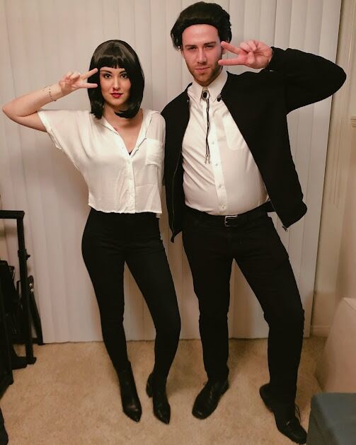 Pulp Fiction costumes!