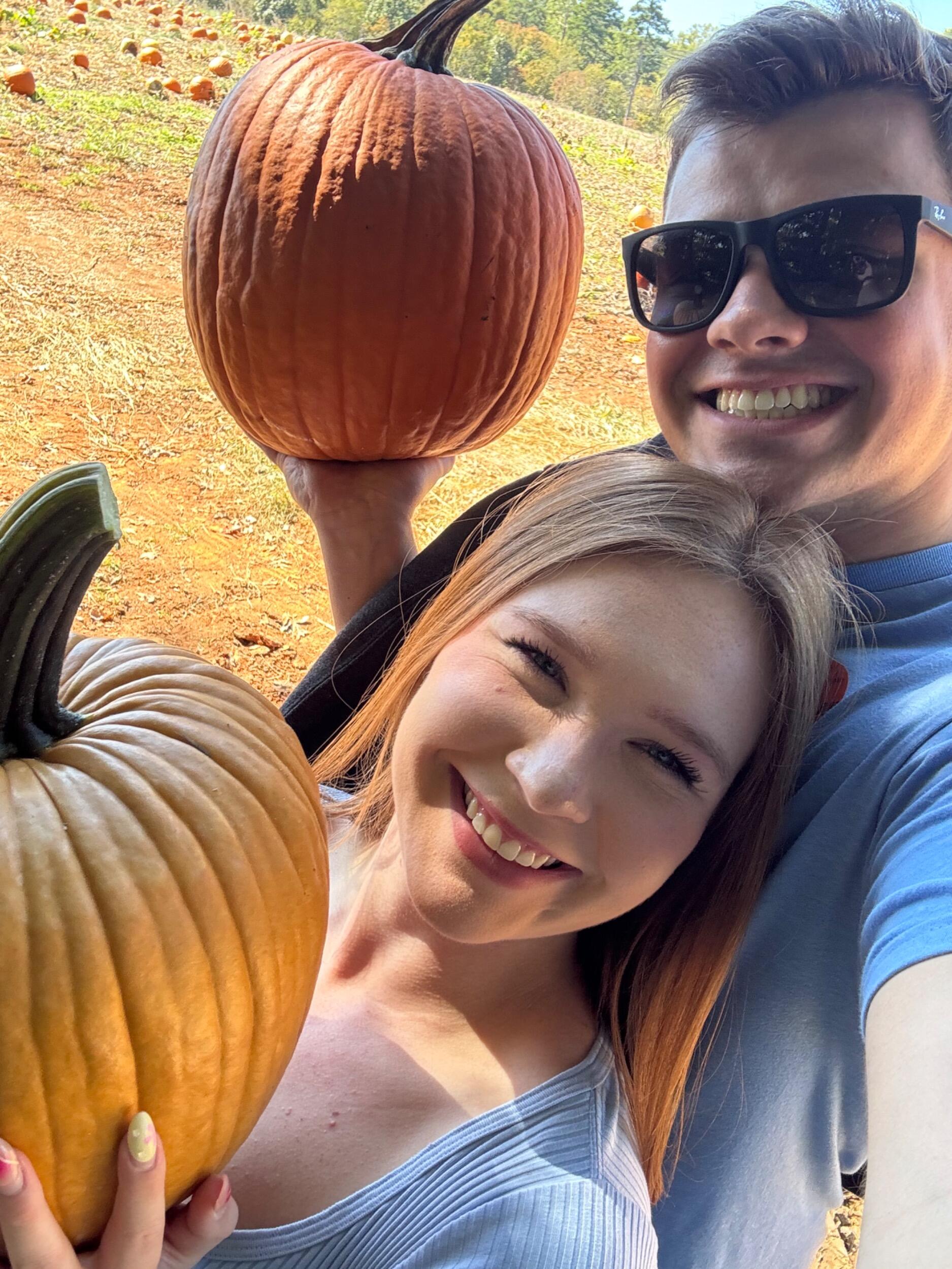 First pumpkin patch together