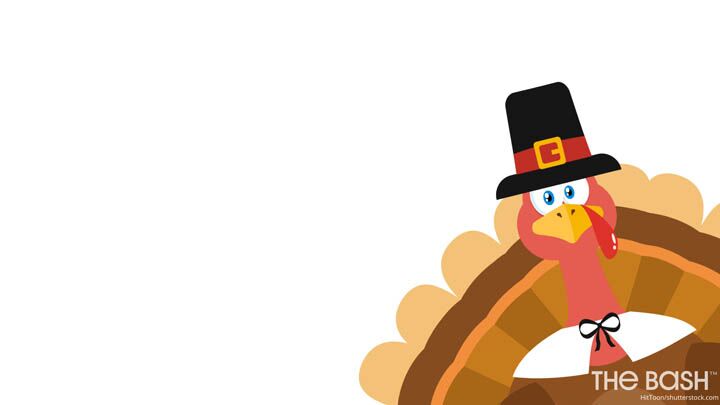 Funny Thanksgiving Zoom Background