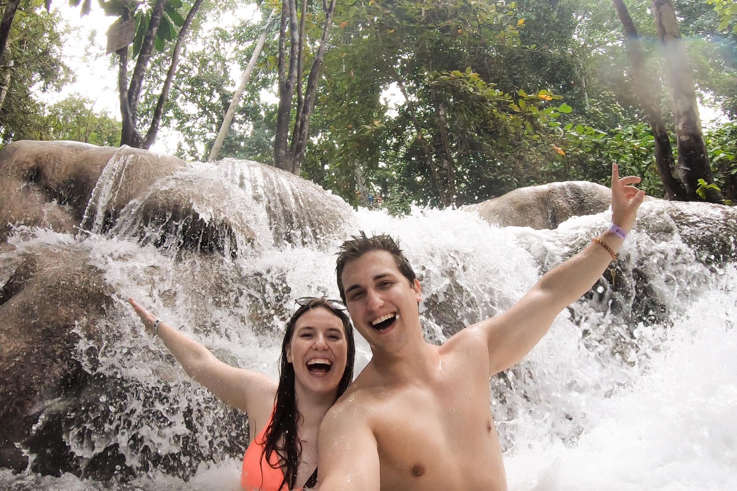 We went to Jamaica 