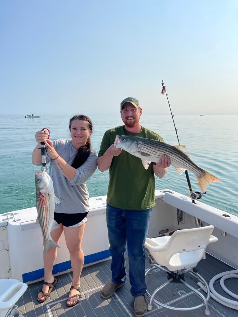 Nick caught the biggest fish :( 
