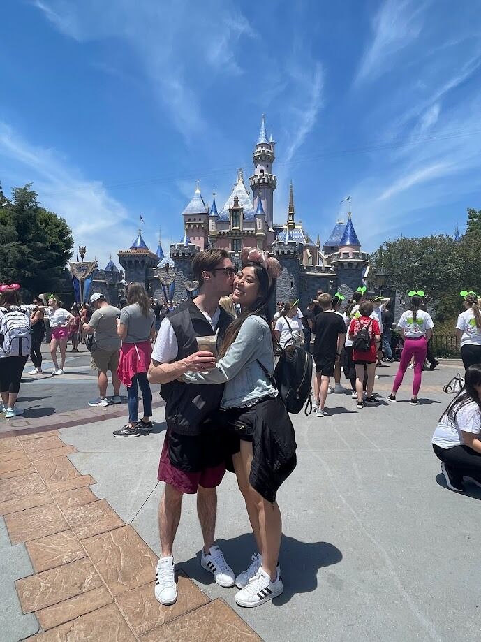 For the girl that was obsessed with Disney growing up, she found her Prince Charming.