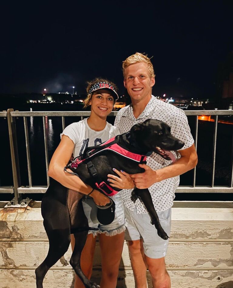 This 4th of July Nick and Teya enjoyed watching fireworks in Mankato with friends, where they also learned that Rosie is not a fan. 
