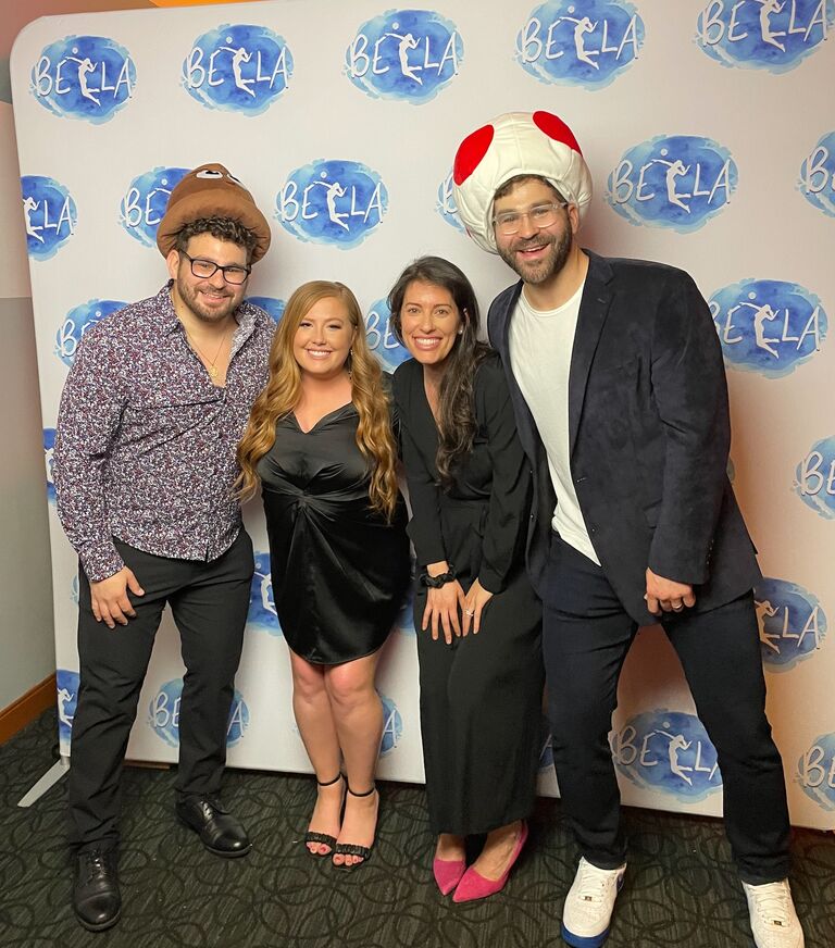 Demiree was invited to her FIRST BAT MITZVAH! Yay, Bella!