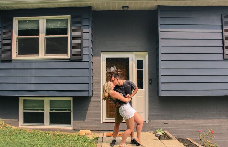 We become homeowners! Owning a home at this age is very rewarding and we love making it ours!