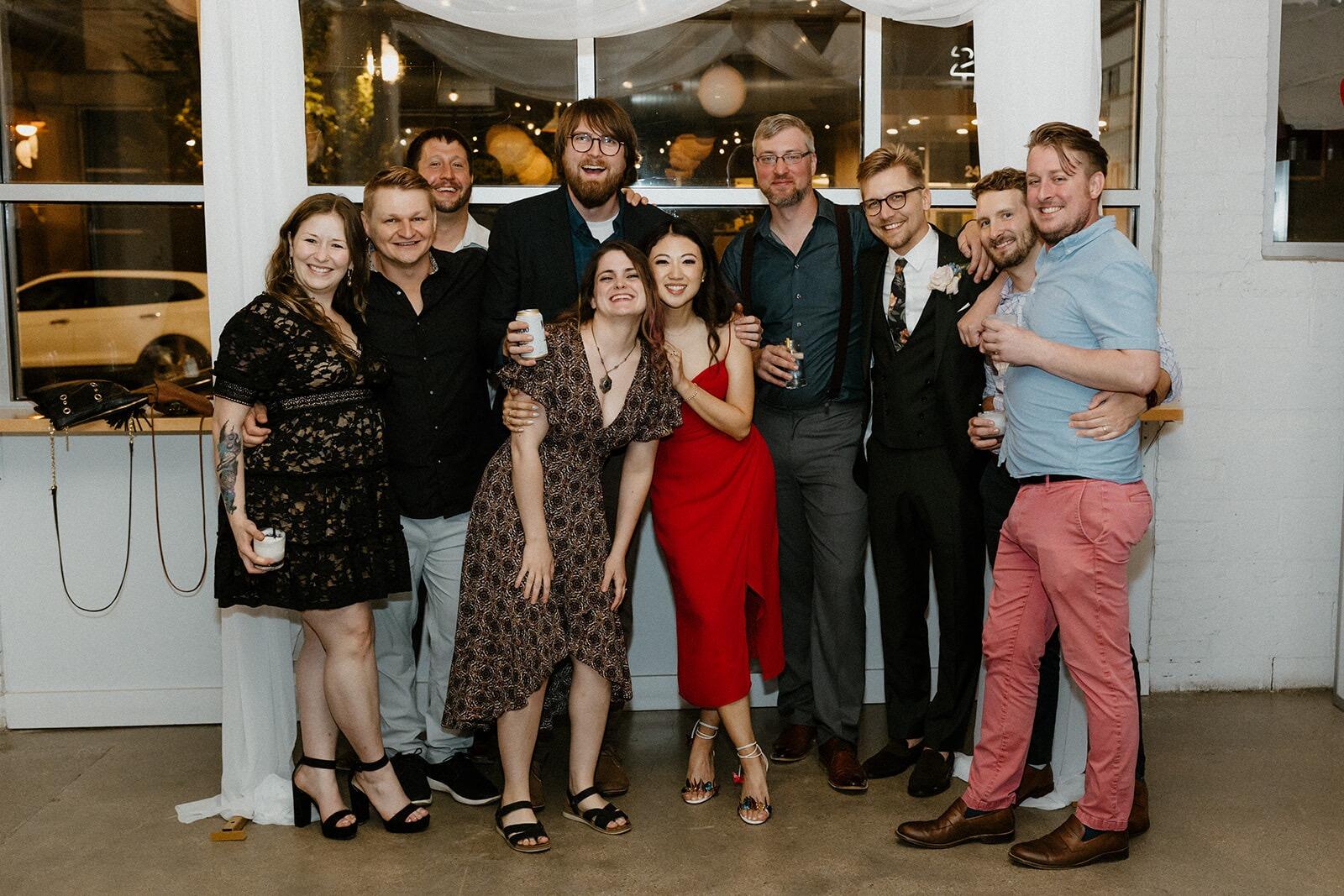 Keith and Julia's wedding day