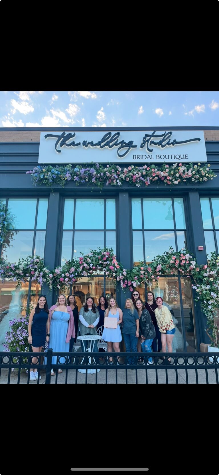 Stephanie said yes to the dress!