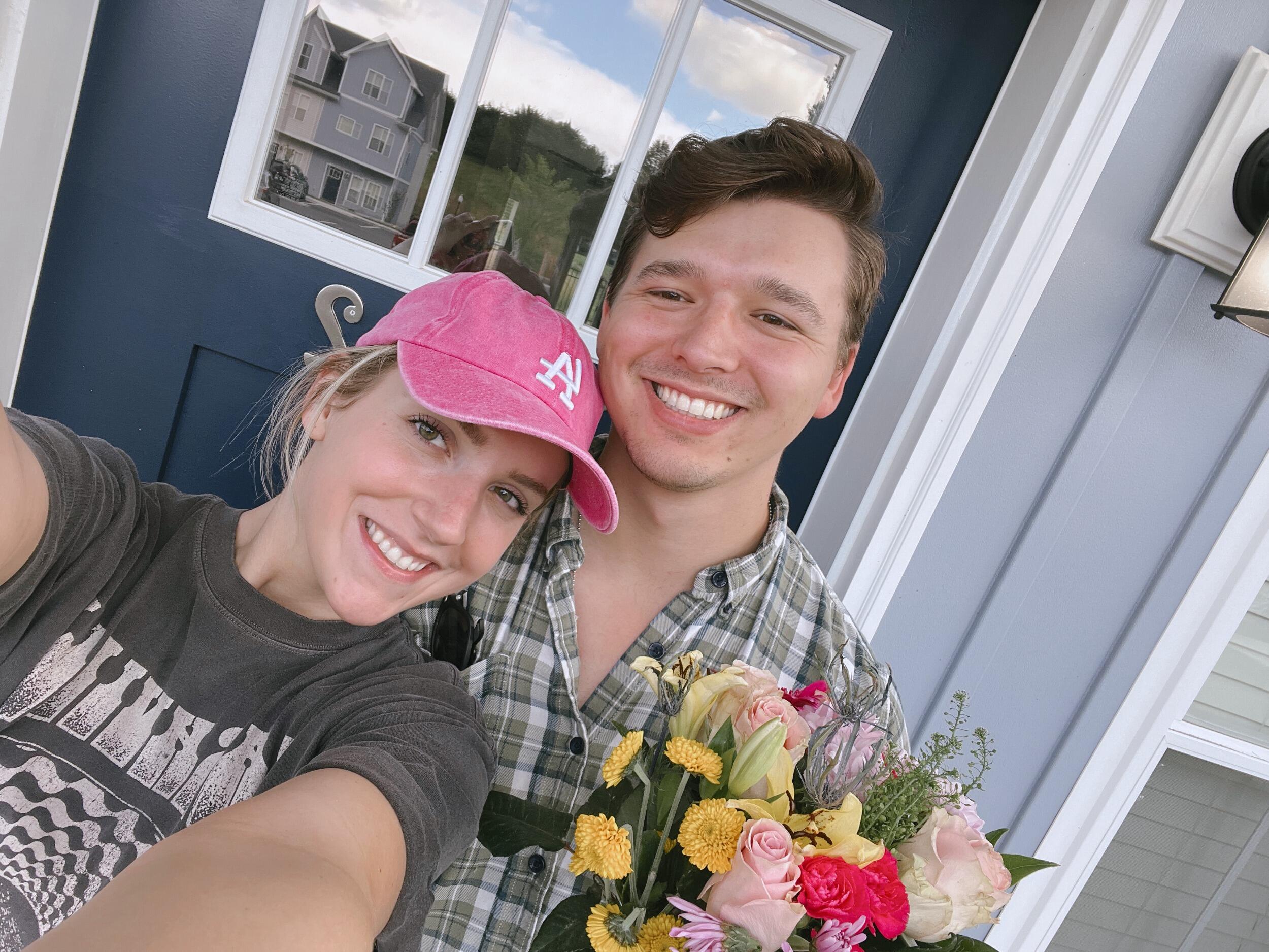 After exactly one year of being long distance, we made the move to Winston Salem, NC and moved in to a beautiful townhome together! 