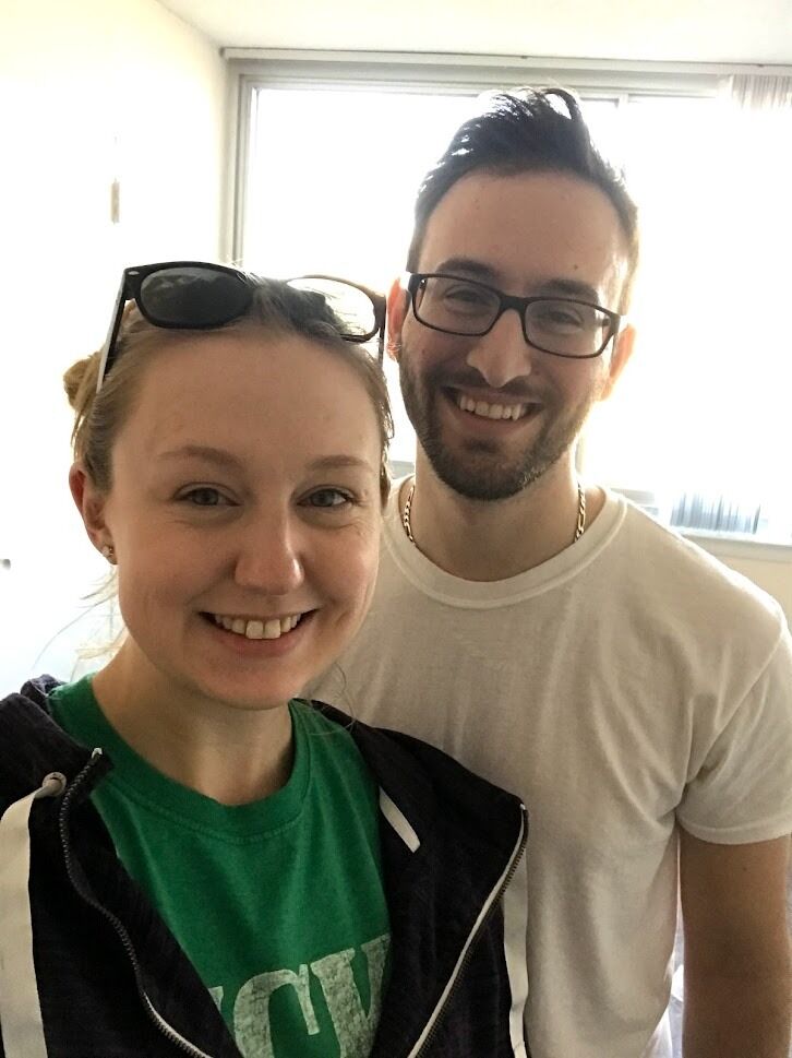 Not even COVID could stop these two. 3 days before the big lock down Alex and Amanda moved in together in their college town of Bloomsburg.