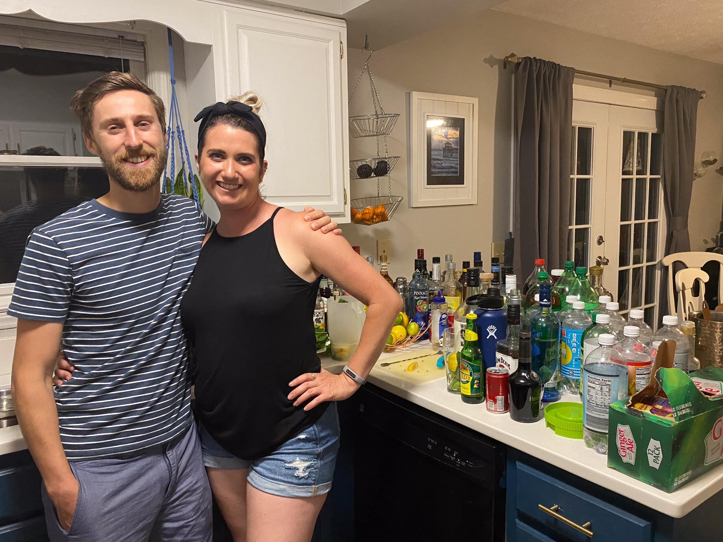 Said goodbye to our house in Wilmington to travel in our van.