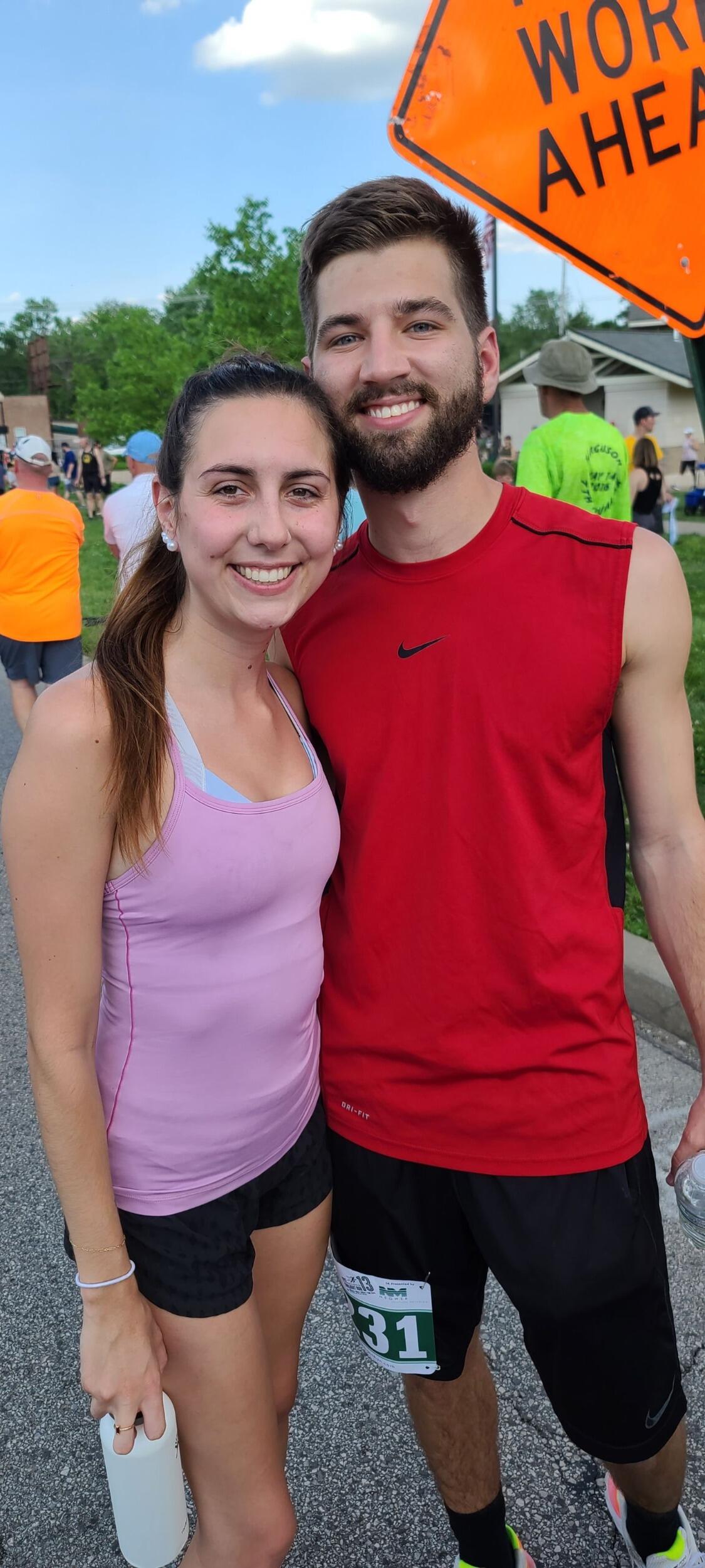 Our 1st 5k together :)