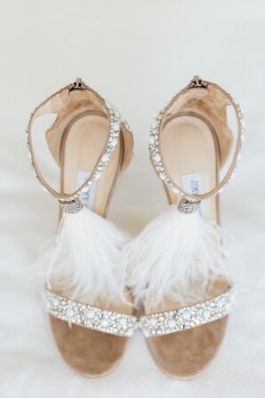 glamorous wedding shoes