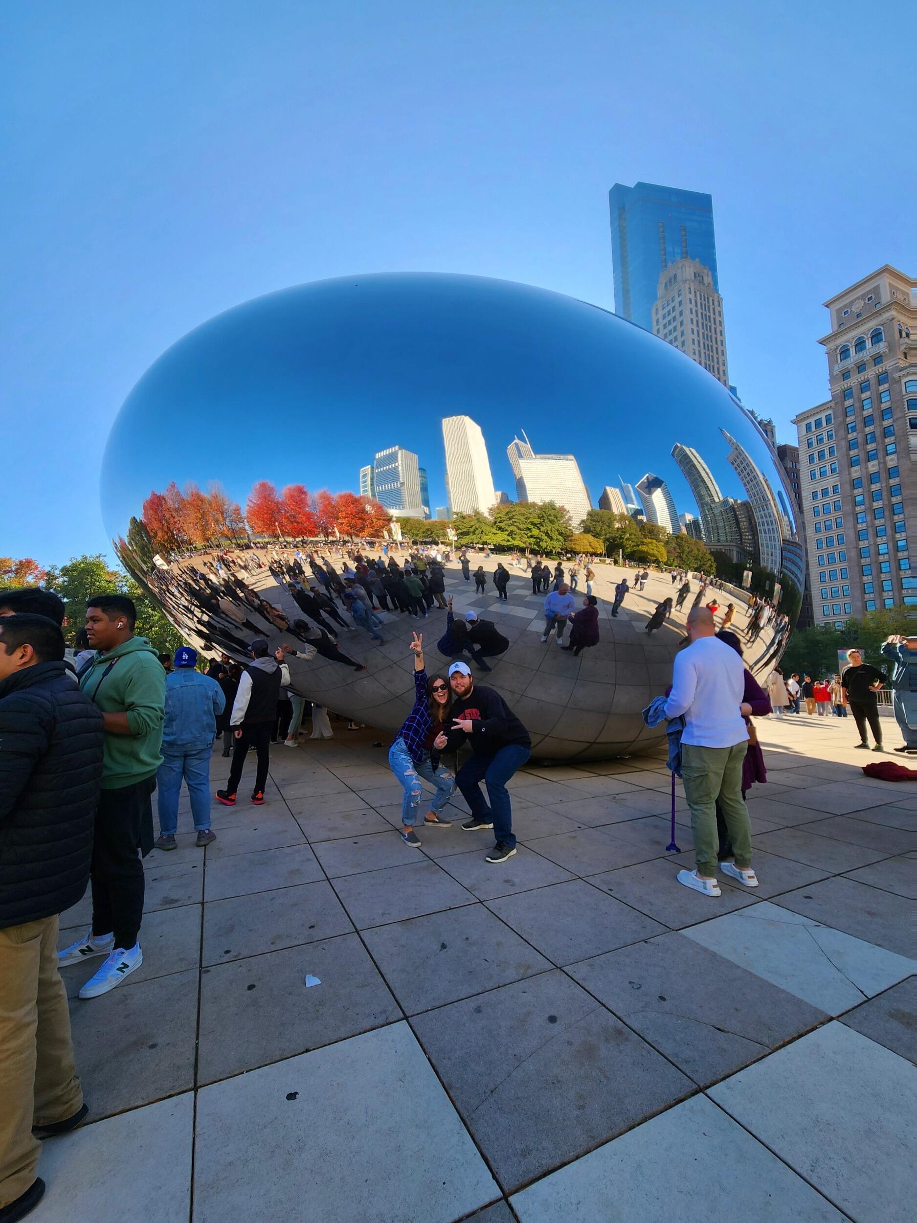 Visiting the Bean!