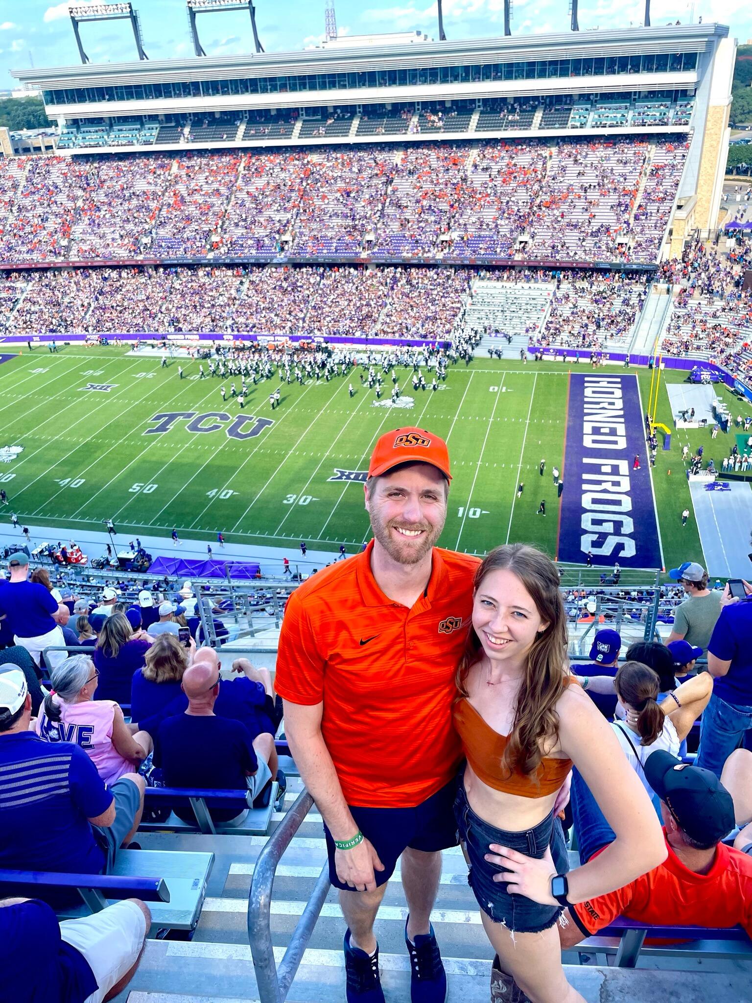 Michael introduced Jess to OSU football