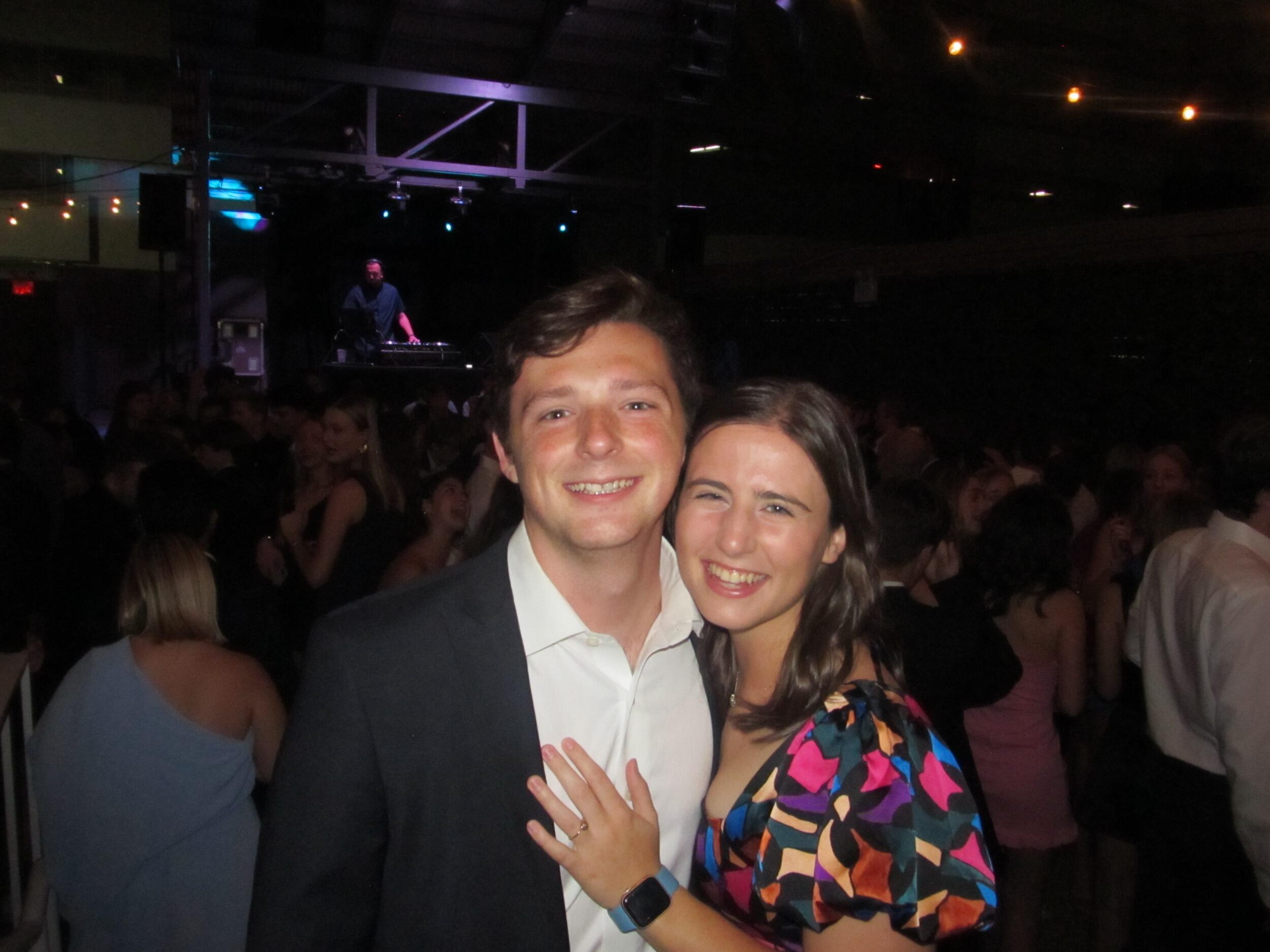 Blake and Natalie on one of their many date party adventures for BYX!