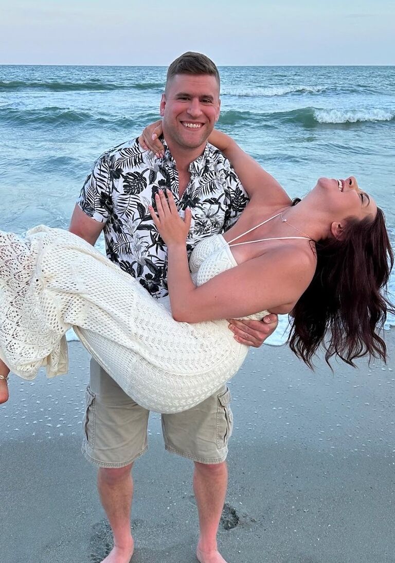 First family vacation together in Myrtle Beach, SC. (This was the vacation where Stephen got Sam's father's permission to marry her.)