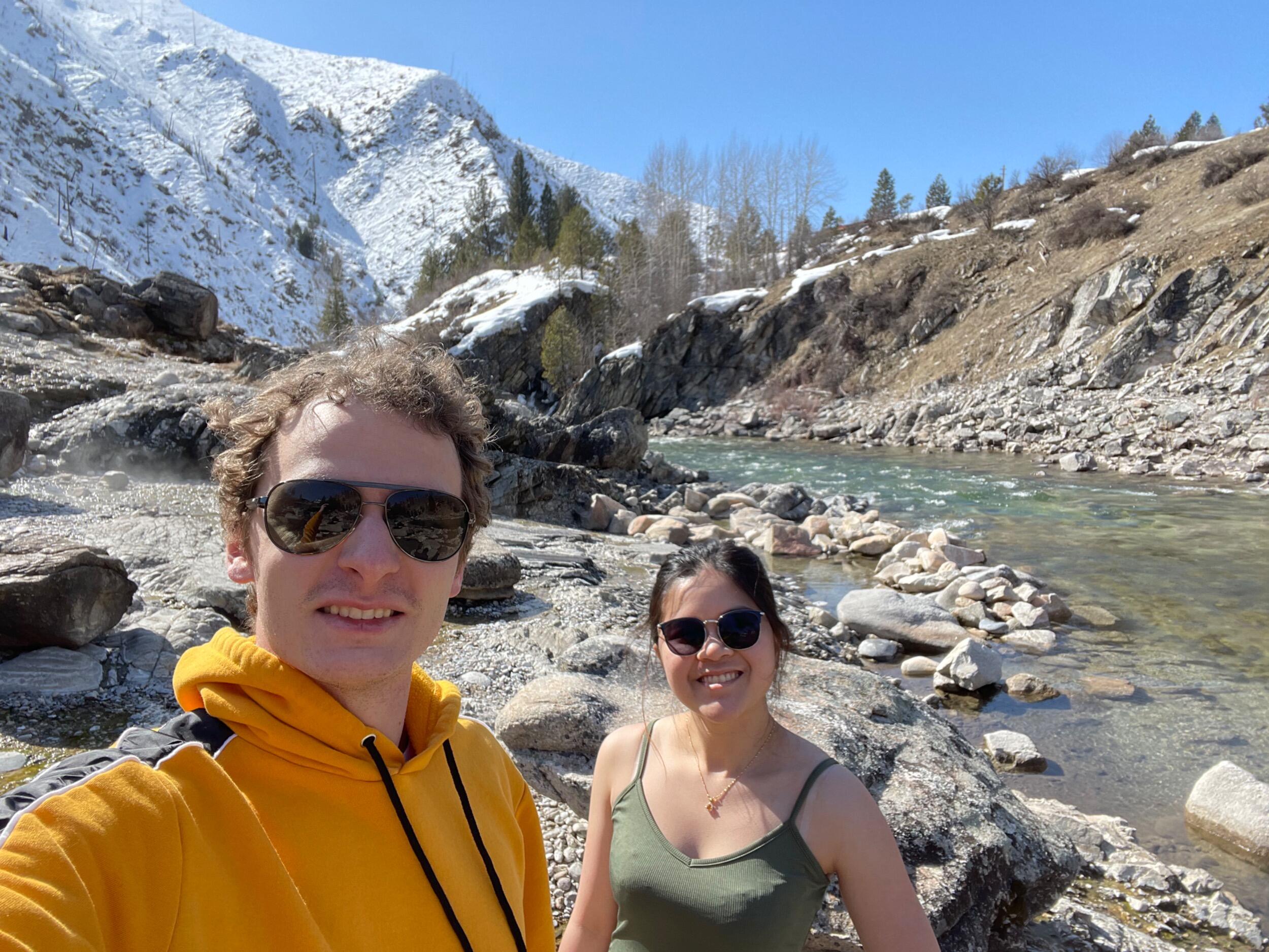 Kirkham Hot Springs 
Lowman, ID

We love hot springs!