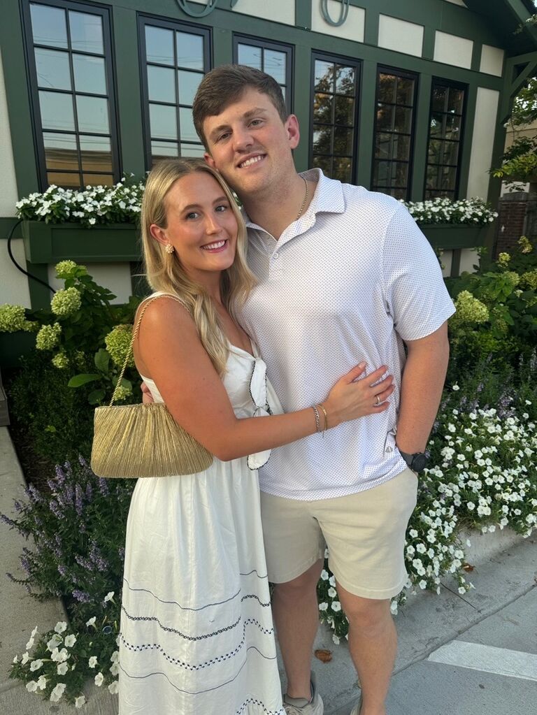 Celebrated us both graduating from grad school! Logan finished his MBA program at Fayetteville, and I finished with my Master's in Nutrition and Dietetics from UAMS. 