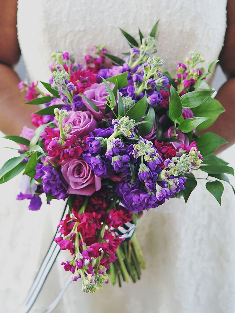 16 Purple Bouquet Ideas And The Flower Names Too