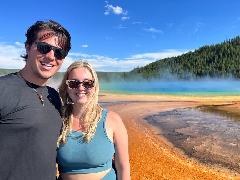 Yellowstone National Park on our 8th anniversary
