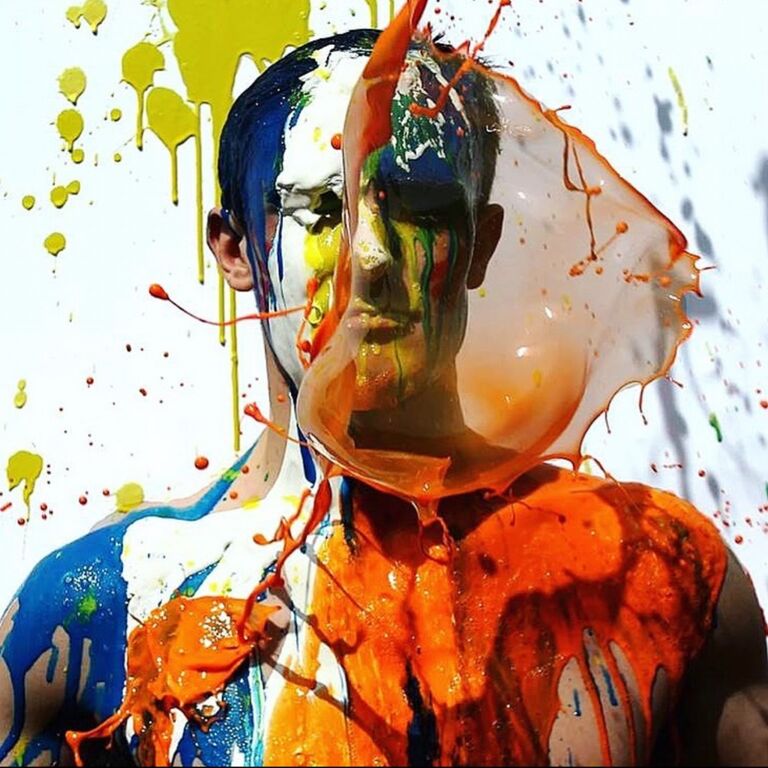 Tyler (and many friends and family) became victim to Ellen's photography projects. But it was all worth it for the A*