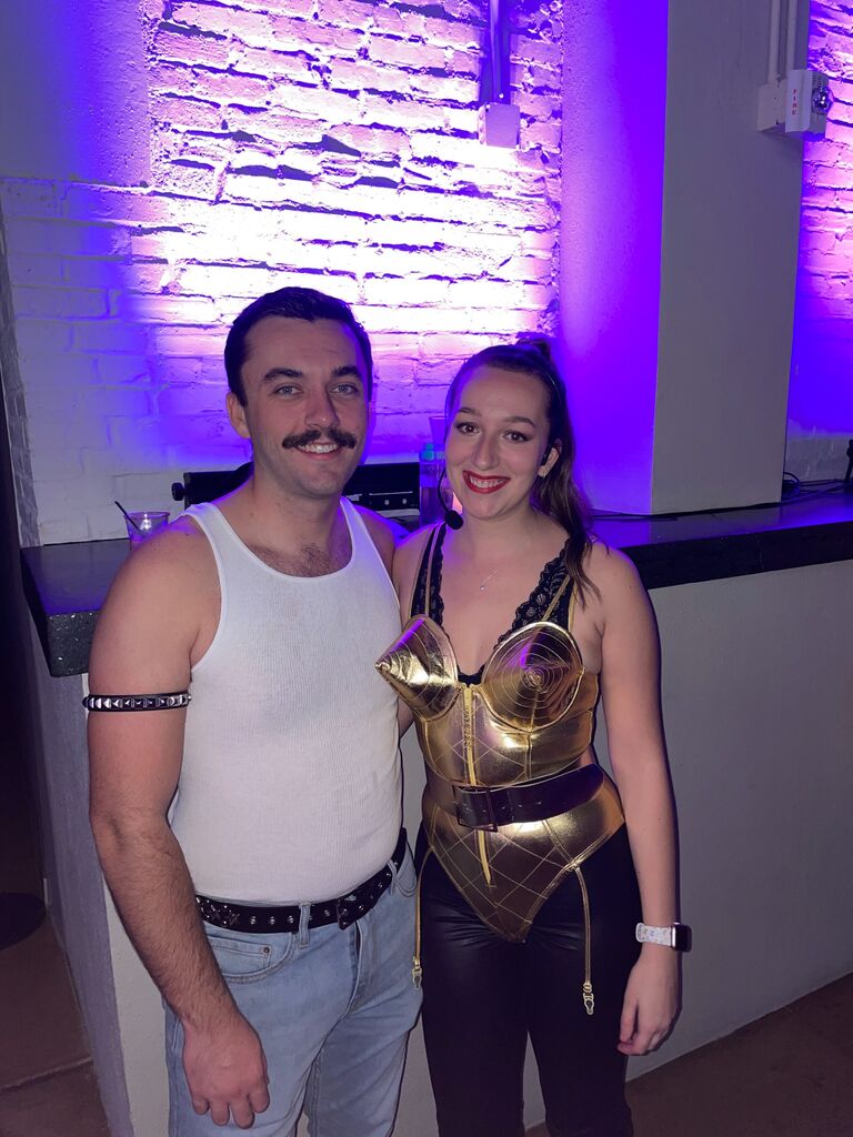Freddie Mercury and Madonna