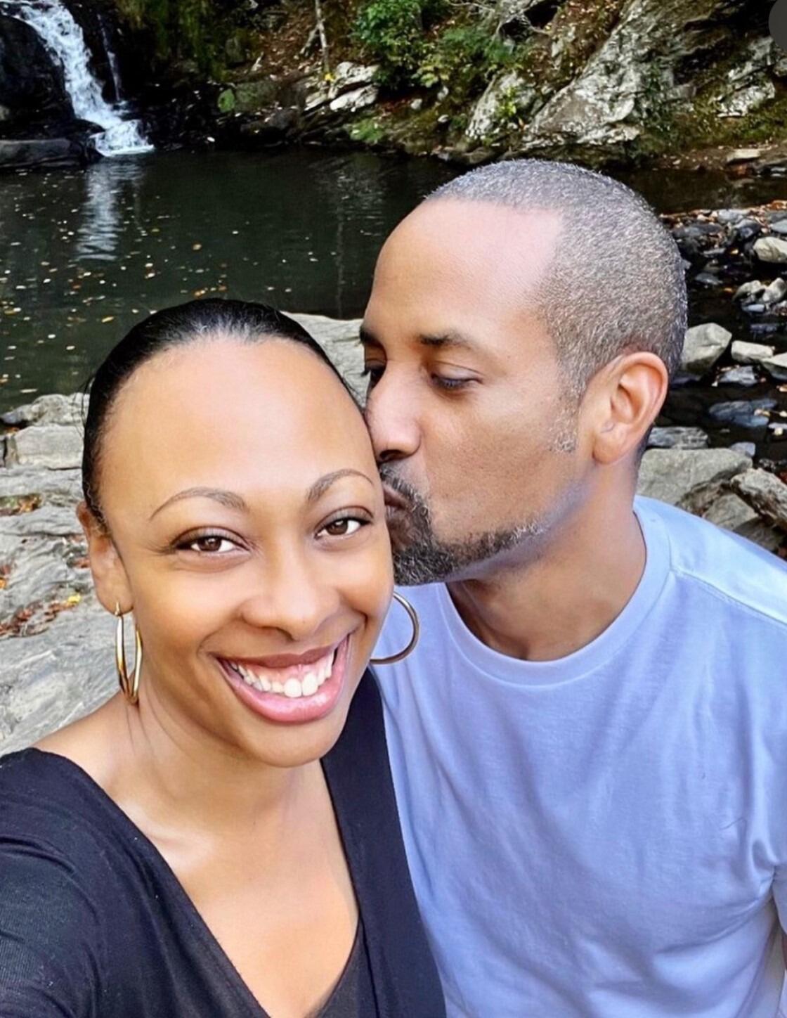A lovely summer date at the park. 