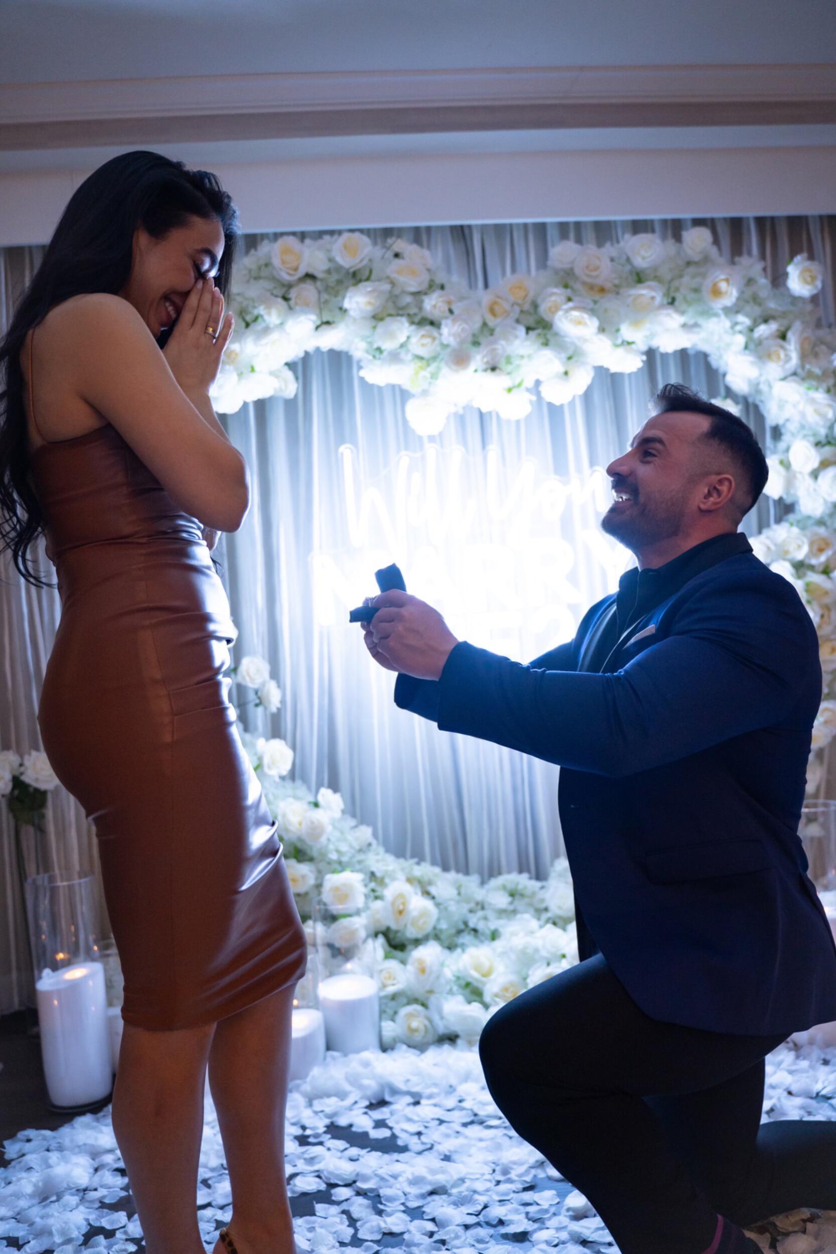 The Proposal! With the blessing of both their families Jonathan got down on one knee and asked Vida to marry him. Vida said yes to forever! That evening Vida and Jonathan began their journey towards a future filled with laughter, love, and endless adventures.