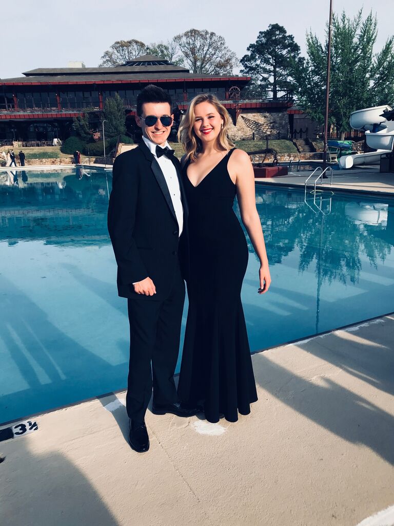 We always put in efforts to attend each other's date parties and events. It was not always easy, but we always made it work!