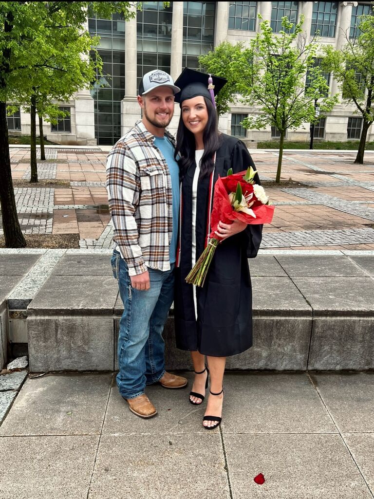 Tiffany graduated from Dental Hygiene school at The Ohio State University. 


She later figured out dental hygiene jobs were hard to come by in WV...