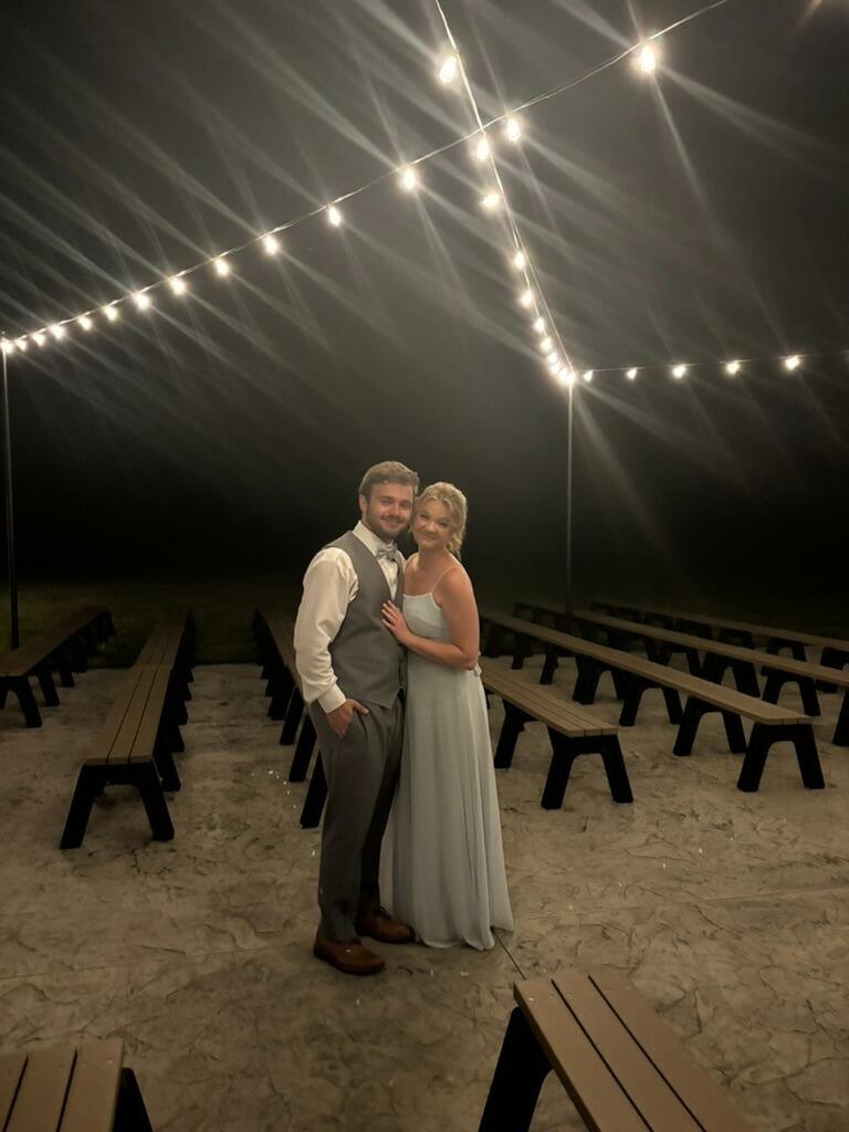 Tyler and Allison spent a lot of the summer apart, seeing each other on the occasional weekend, and realizing that they didn't want to ever be apart again.