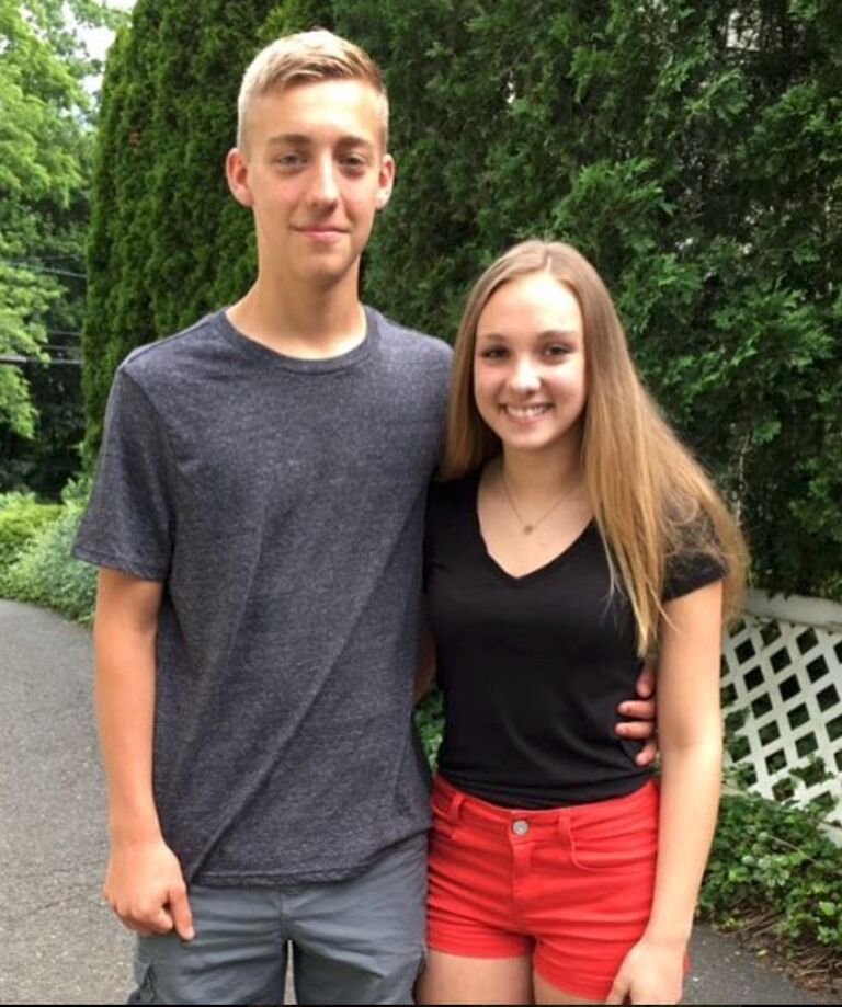 our first photo together