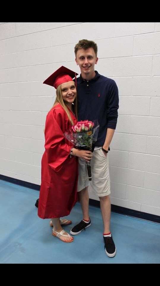 McKenna's high school graduation. 
