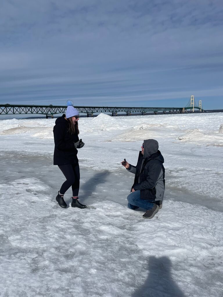 Tommy asked Megan to spend forever with him!