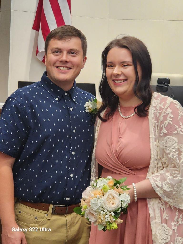 After we said “I do”.