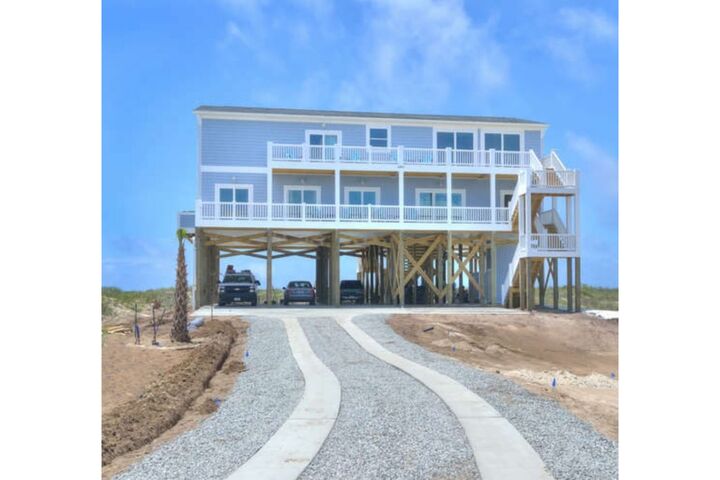 Oceans 12 Oceanfront Event  Home on Oak  Island  NC  