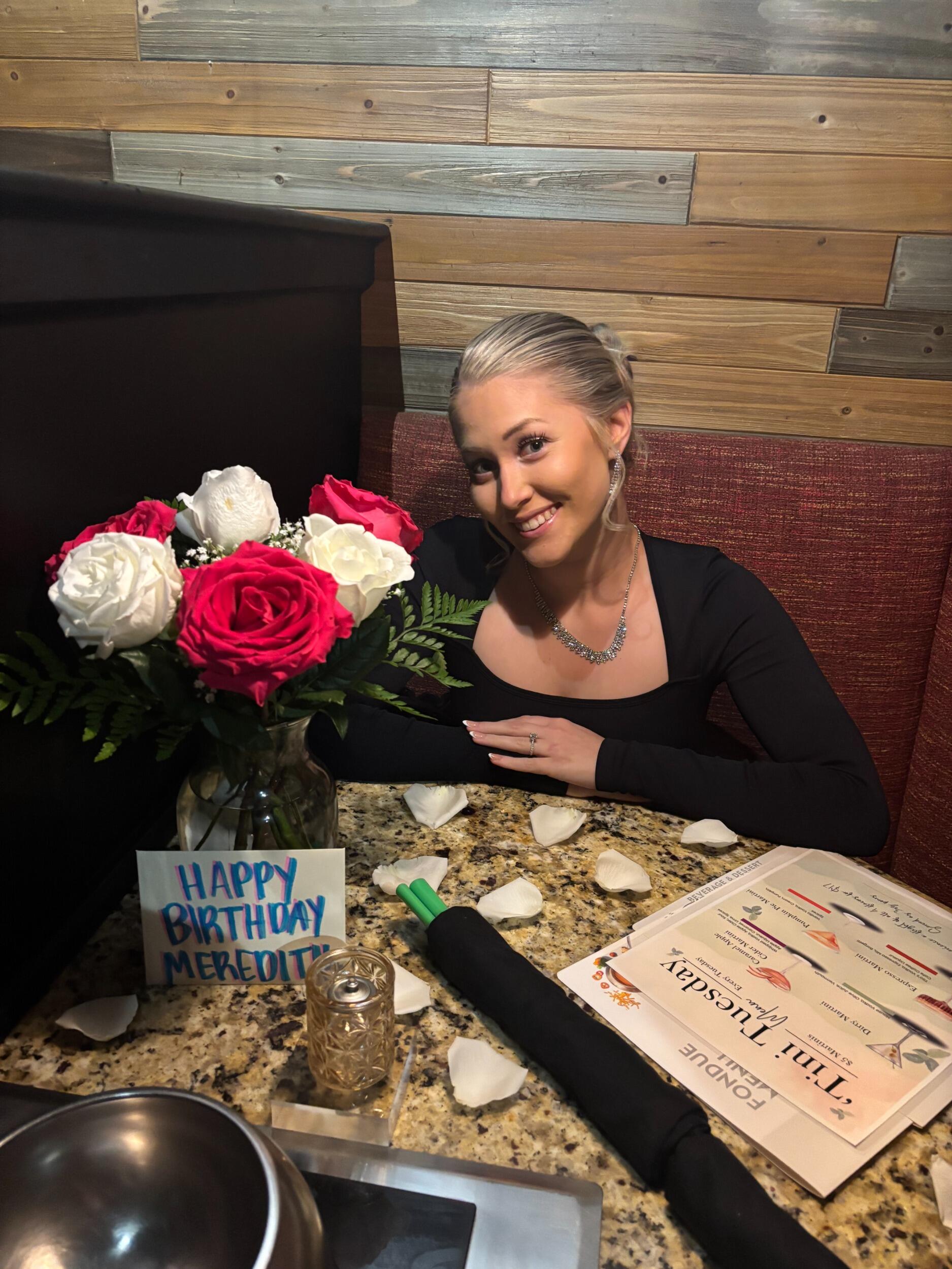 #23 Jonny spoiling Mere all day ended with her favorite restaurant!!! 