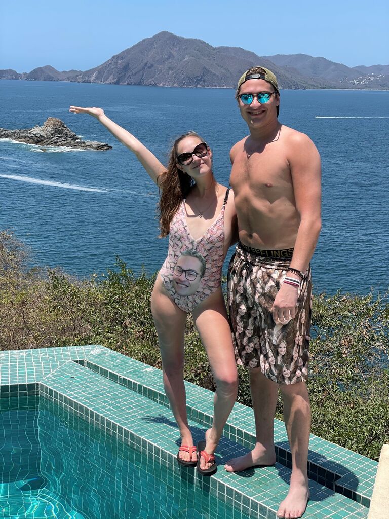 Manzanillo!! Madeleine's first family trip with the Marcus family