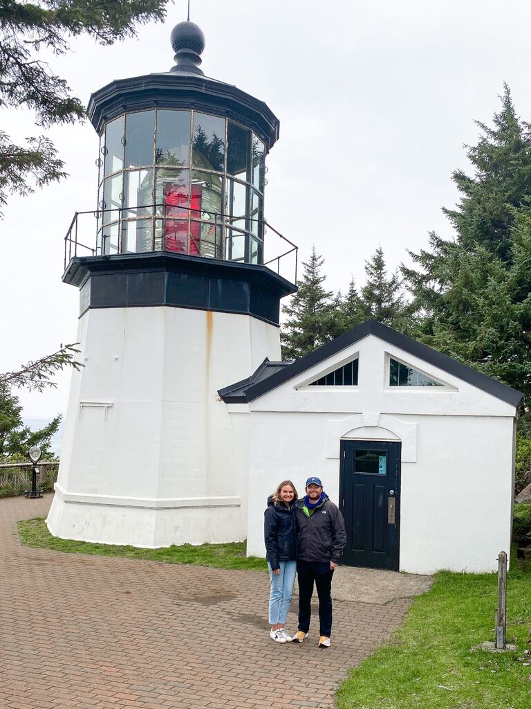 Celebrating Laurel's 30th birthday by road tripping through the coast of Oregon and Washington