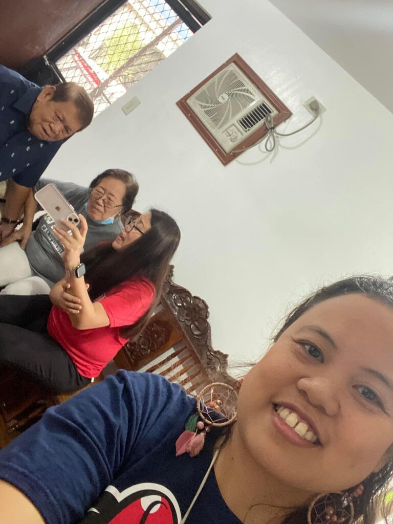 Online Pamanhikan (Richard asked for the blessing of Benia's Papa on their plan to be married)