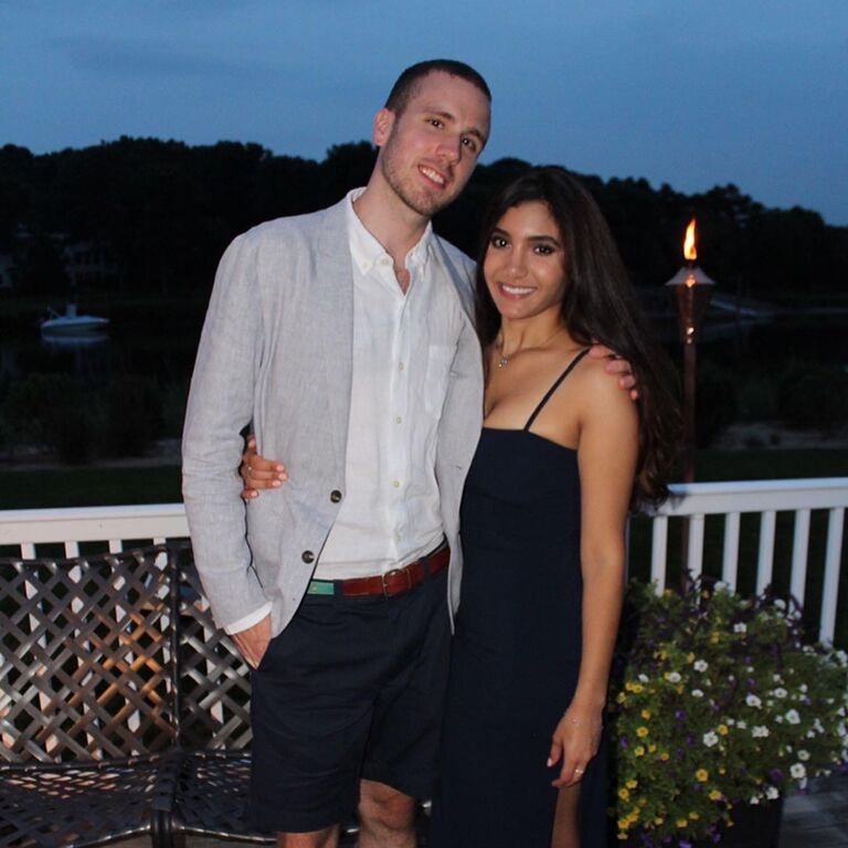 At Mark and Taylor's wedding