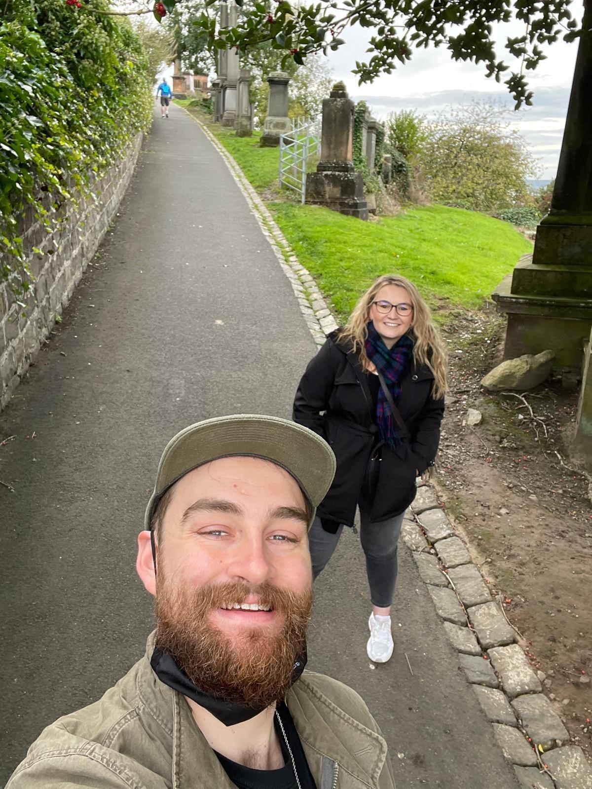 Met in the middle (if you can call Glasgow that!) 