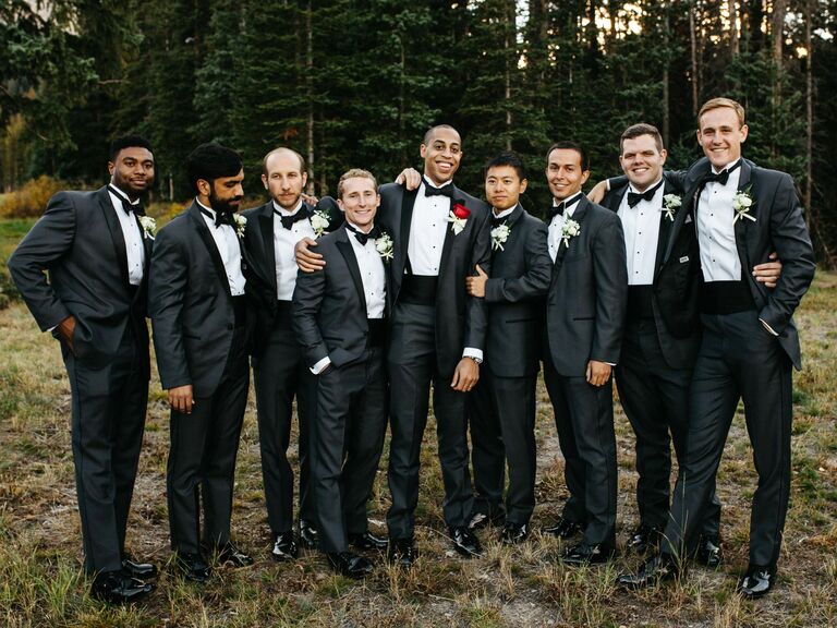 bridal party groomsmen