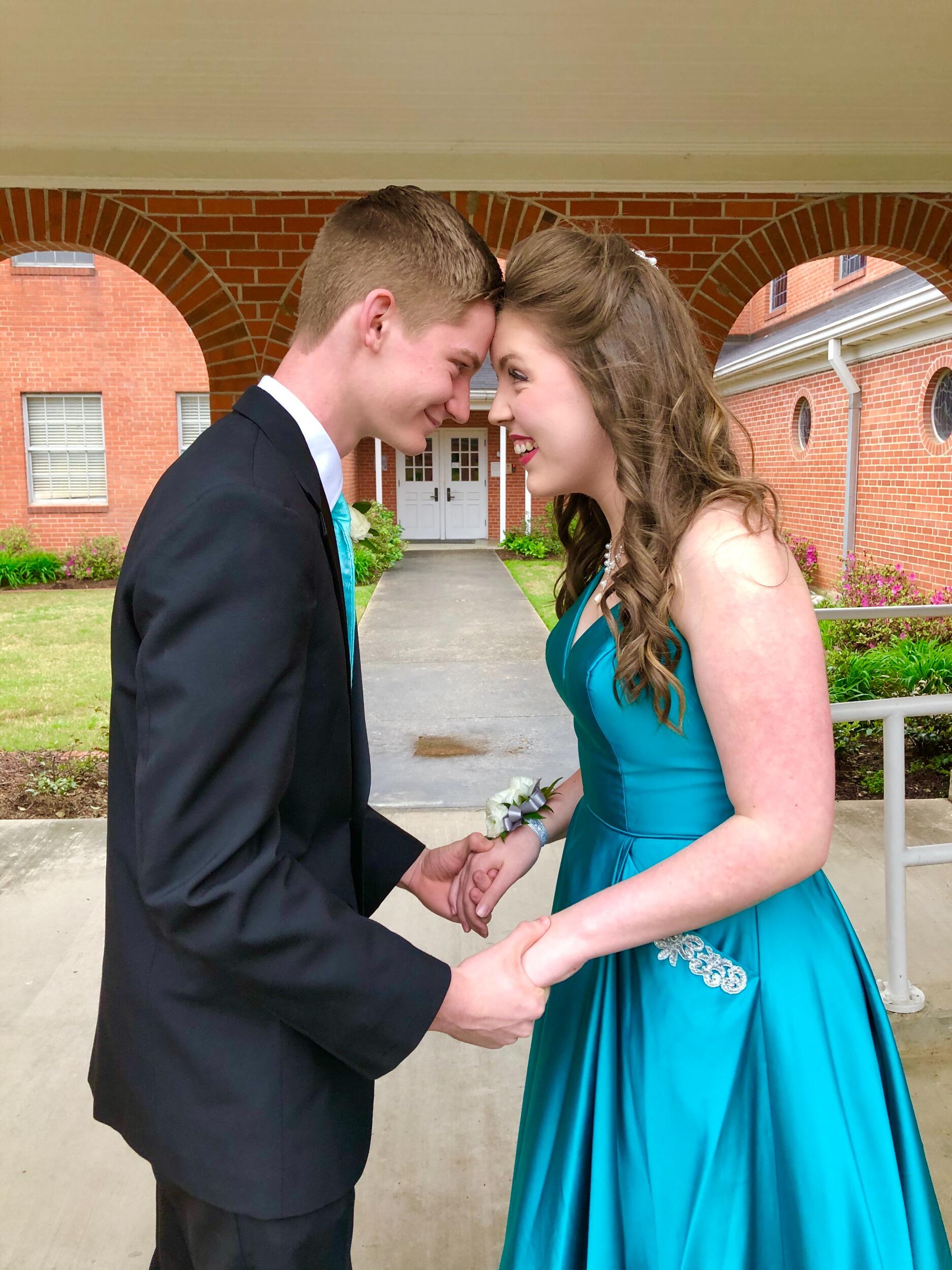 On April 9, 2021, Jacob escorted me to our senior prom. We danced the night away, and jumped to our heart's content at the trampoline park after party.