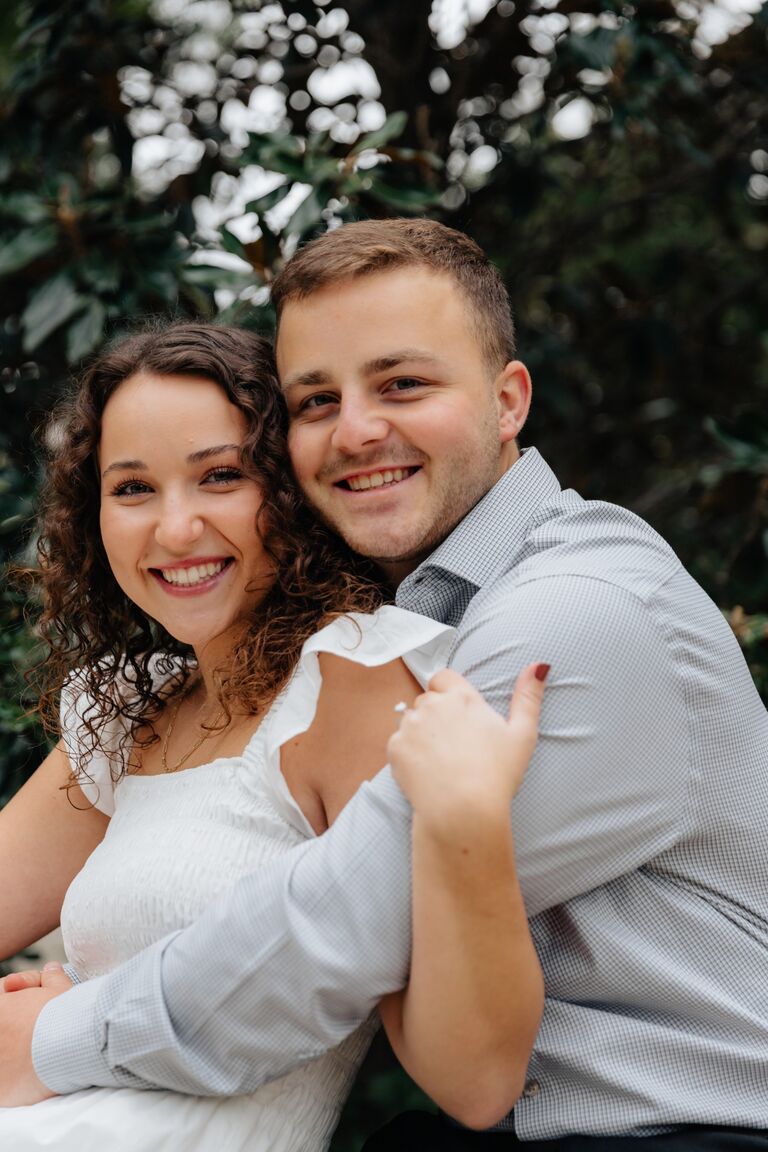 Soaking up life as fiancés