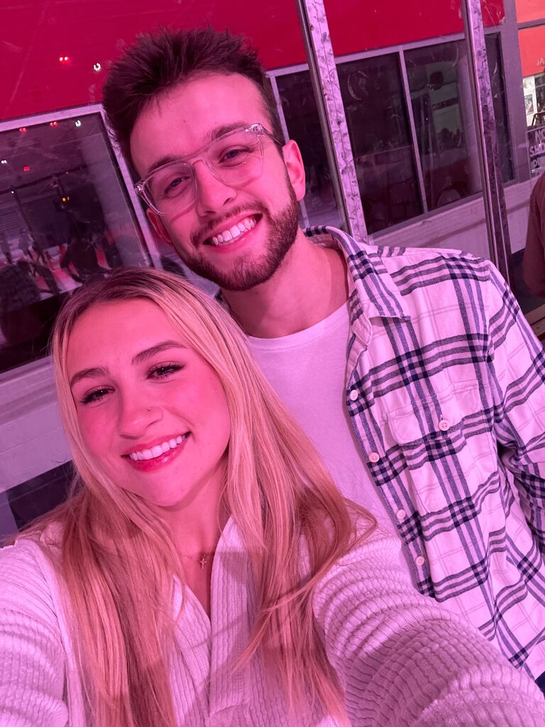 Ice skating date (her first time ever)!