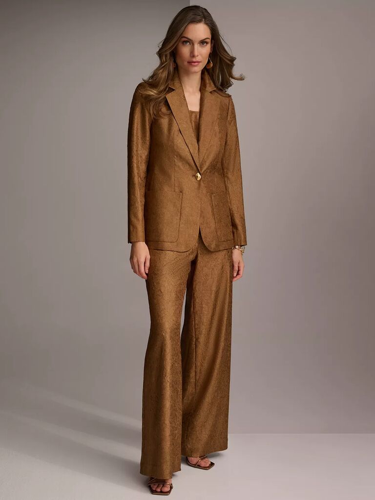 Mother of the bride wide leg pant suits best sale