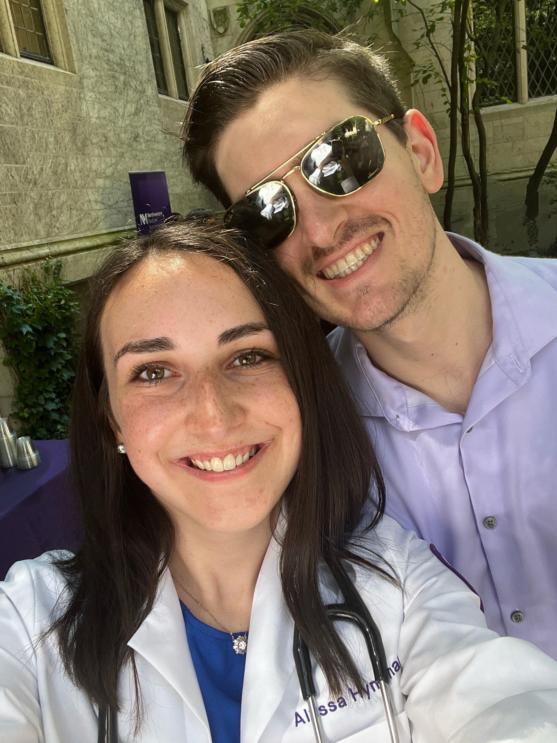 Alyssa started medical school at Northwestern. Go wildcats