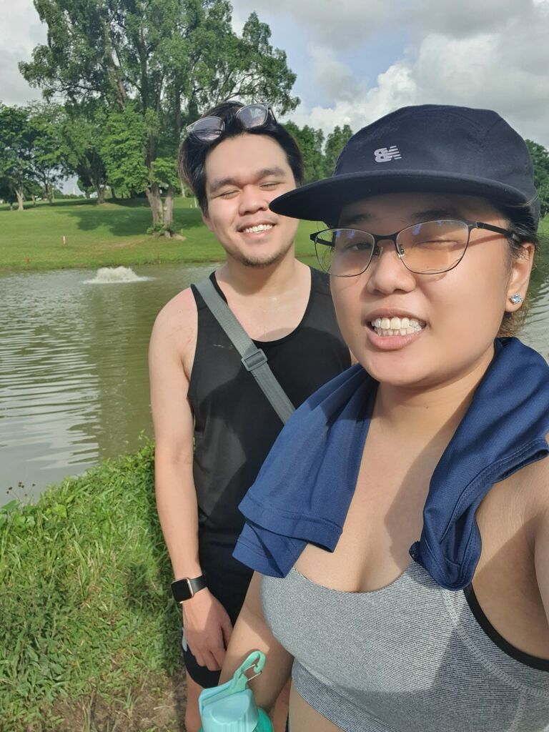 First hike @ MacRitchie Reservoir. Fel suggested it but was the once whining after 30mins