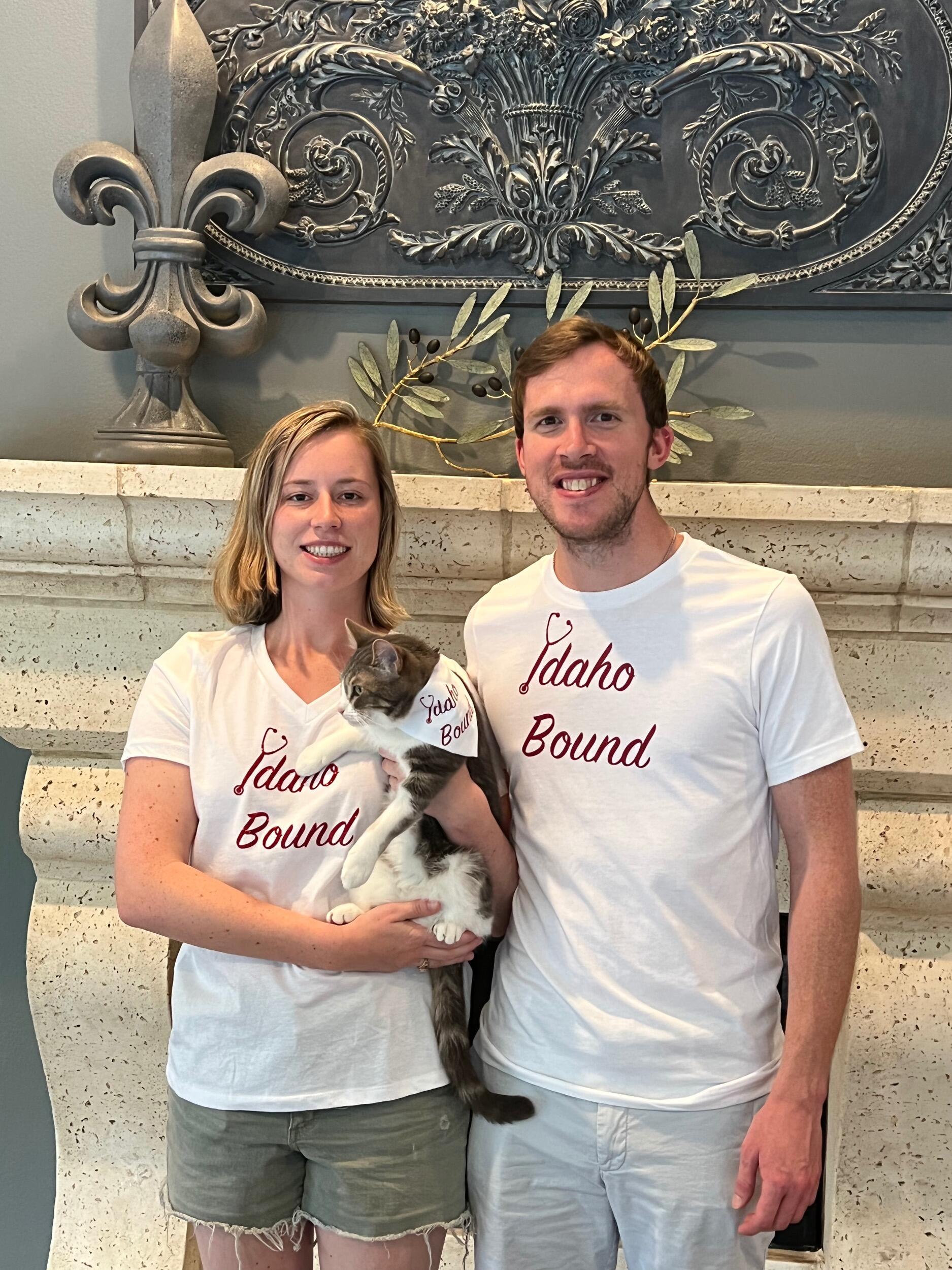 The next chapter in our adventure took us to Idaho for our first jobs and our first home together. 